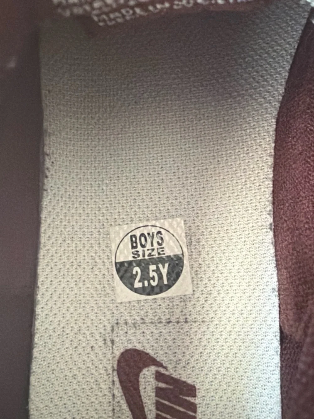 Brand new never worn nike dunks burgundy, and white